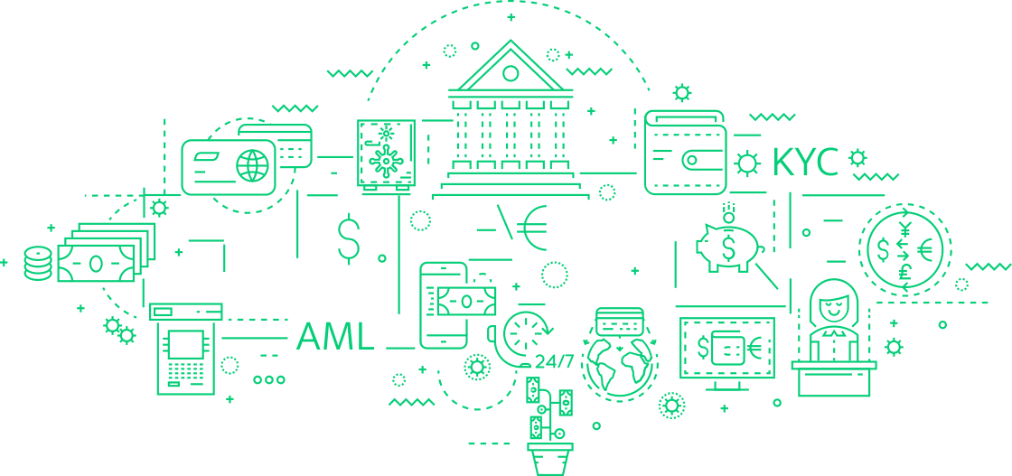 AML, KYC - scheme image